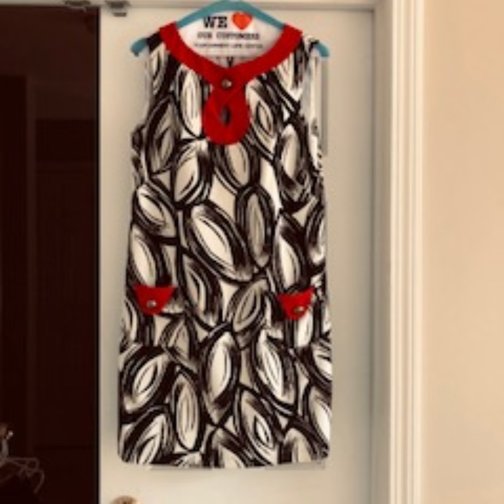 AGB Brand Nylon Sheath Dress